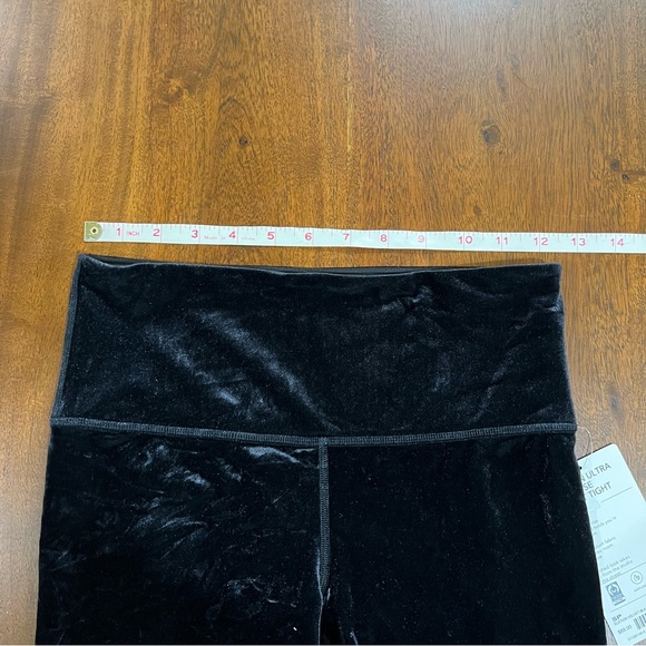 Athleta Elation Ultra High Rise Velvet Tight Legging Size Small Petite - Picture 9 of 10